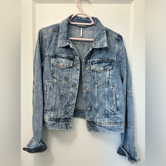 Free People Rumors Jean Jacket - Picture 3 of 8
